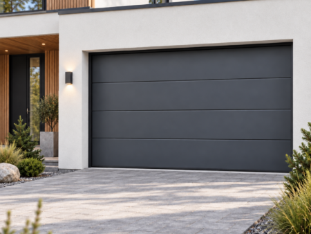 Garage door 490x210 Anthracite