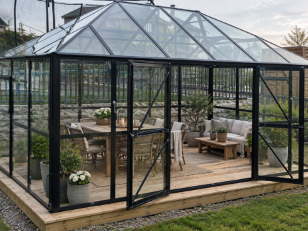 Greenhouse Drammen 436x295x275cm - 12.8KVM