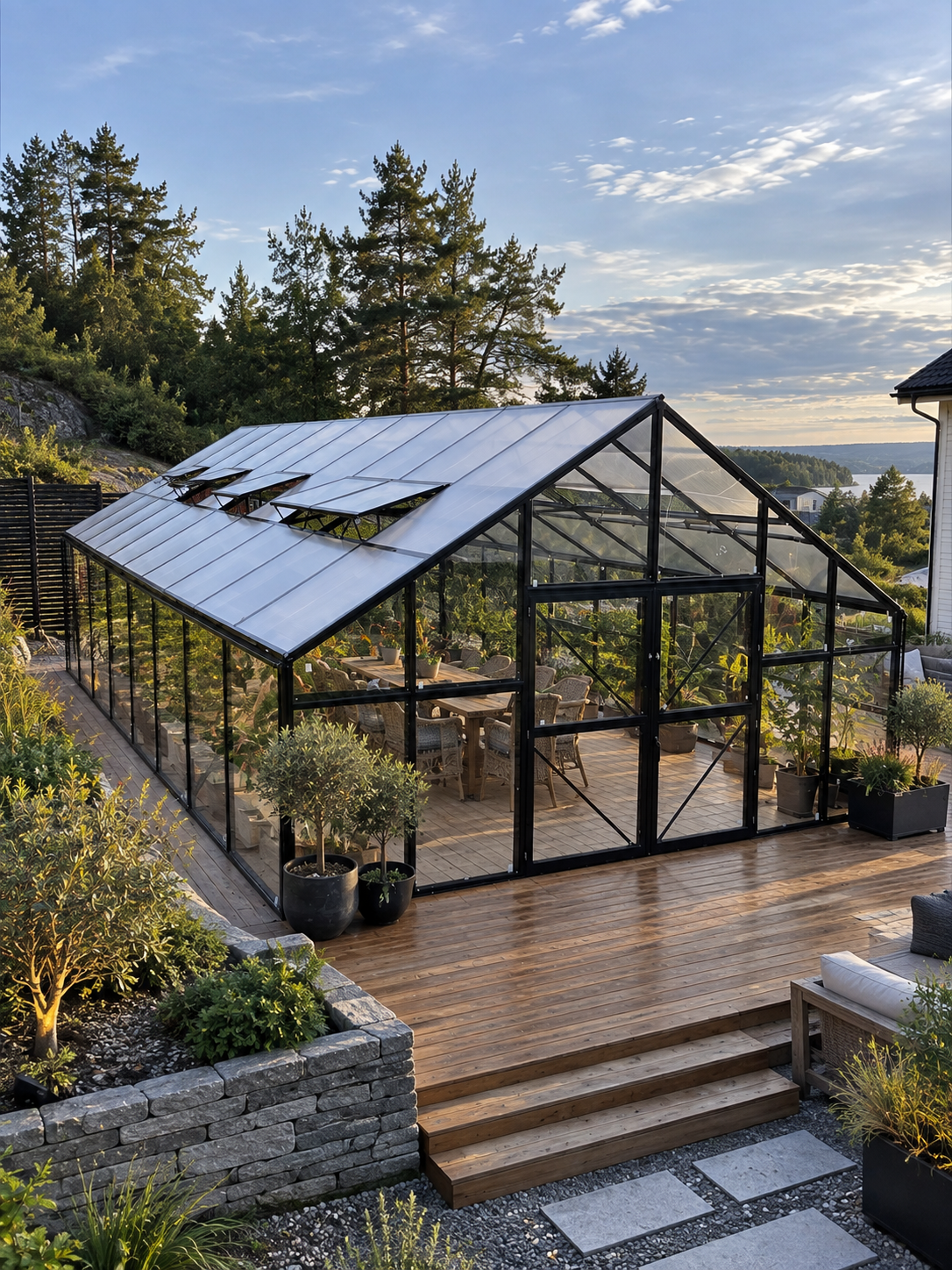 Greenhouse Trondheim XXXL 1006x506x303cm - 50.9m2