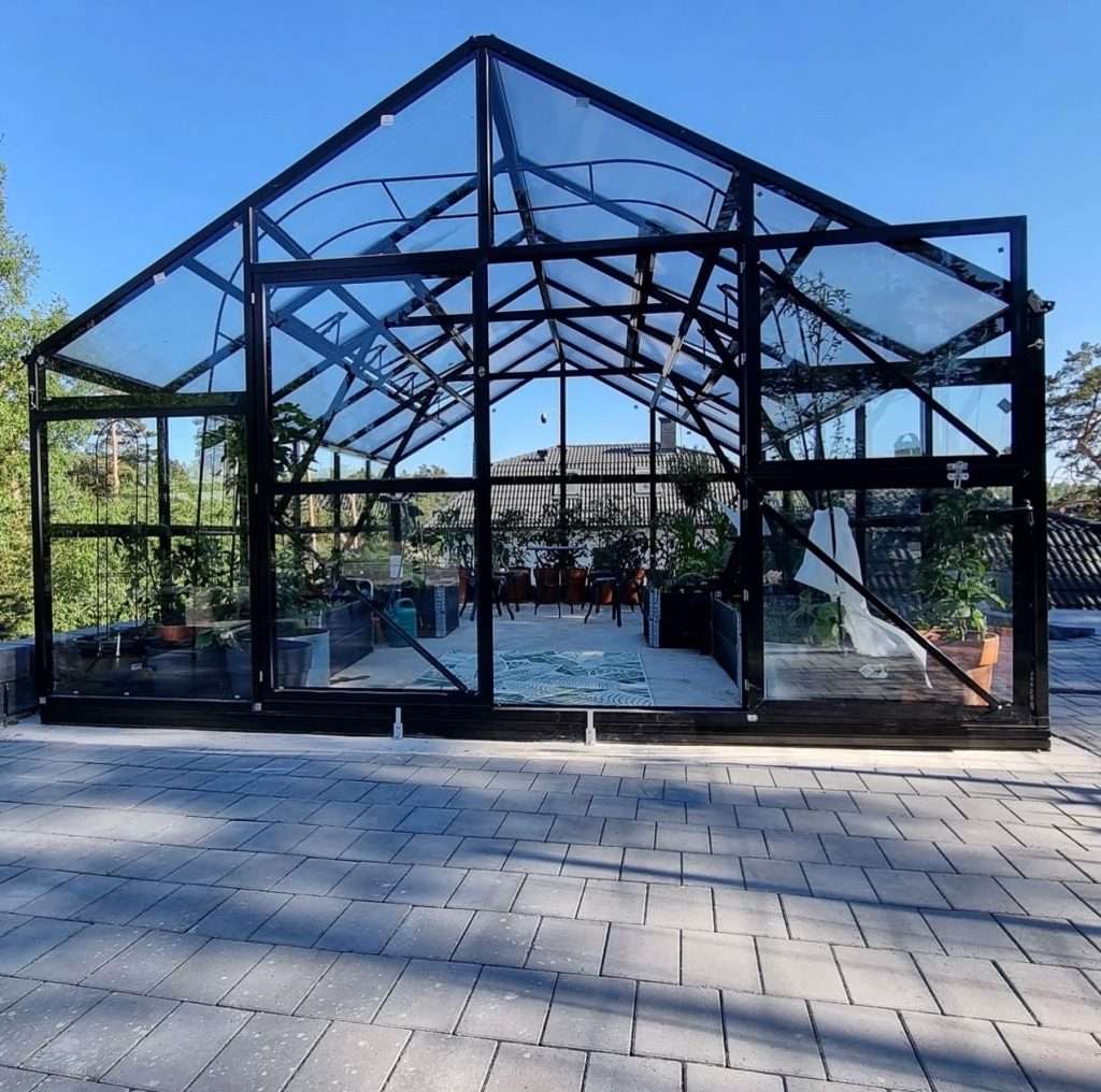 Bases for Greenhouses Drivhus Kristiansand 406x406x273cm