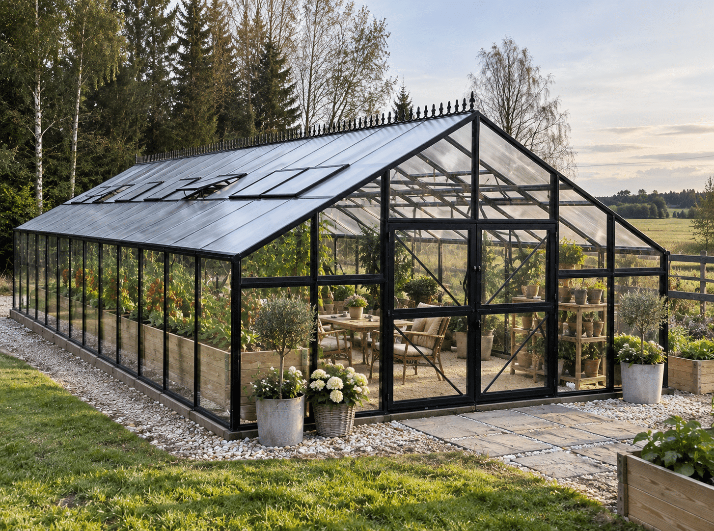 Model Trondheim 5xXL 1406x506x301 cm, 71 m2