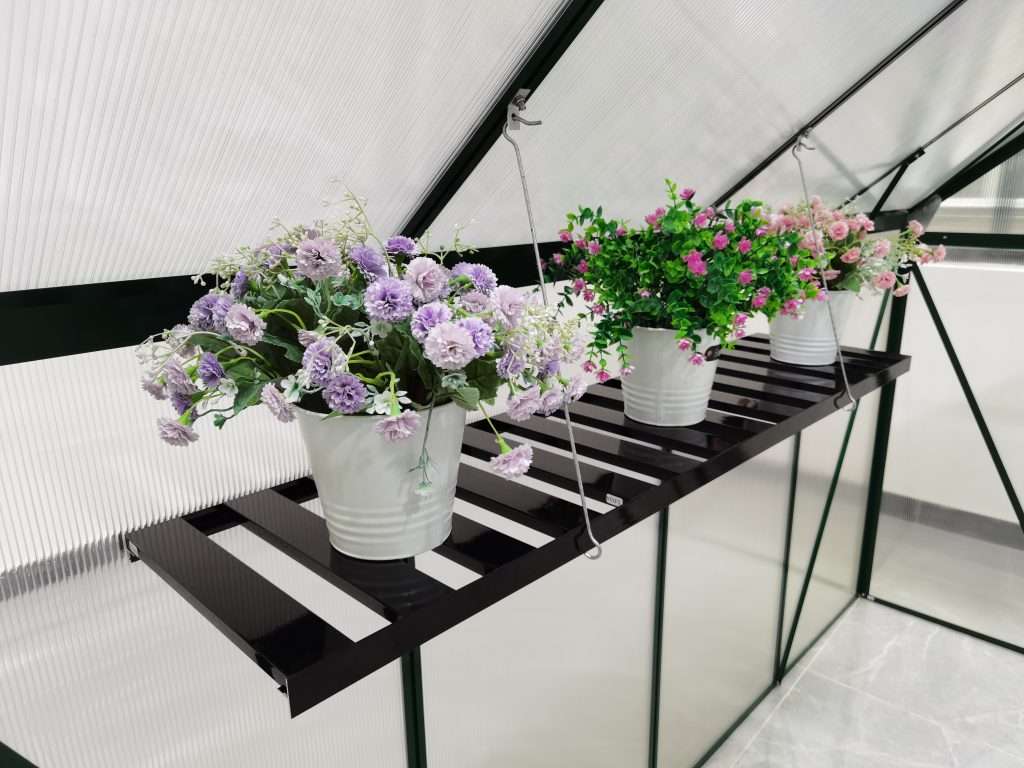 Flowers on Table Foldehylle til drivhus 30.5x126cm