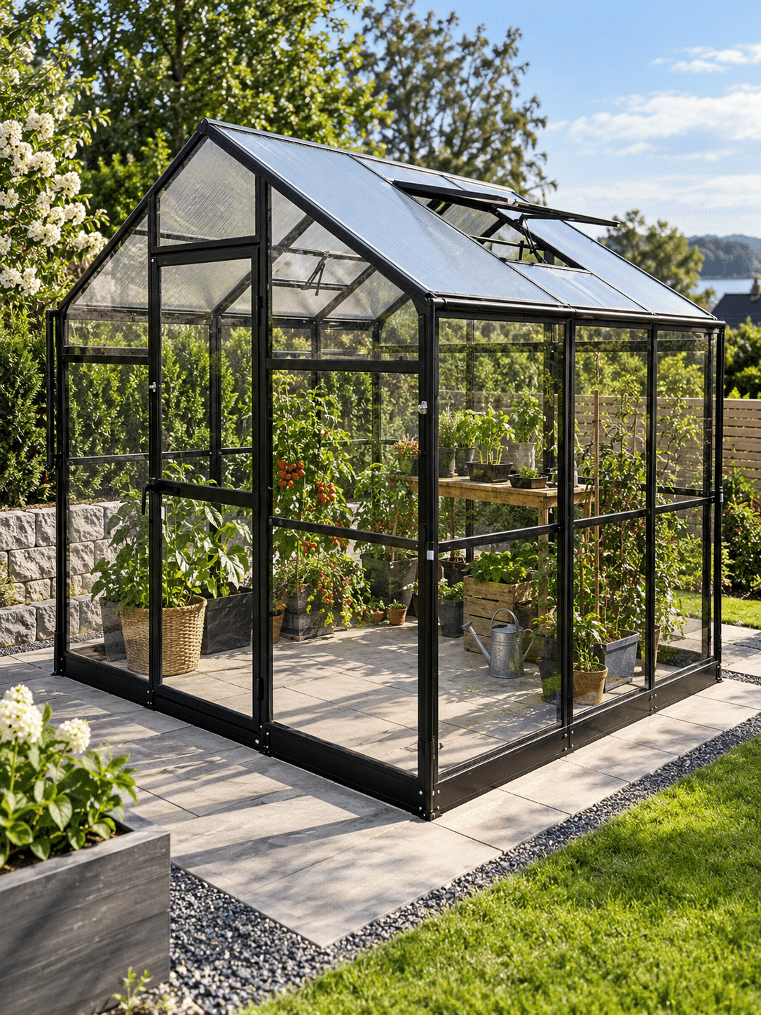 Drivhus Narvik 245x244x236cm - 6m2