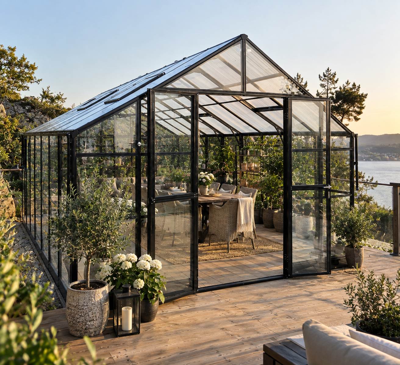 Greenhouse Haugesund XL 687x354x267 cm