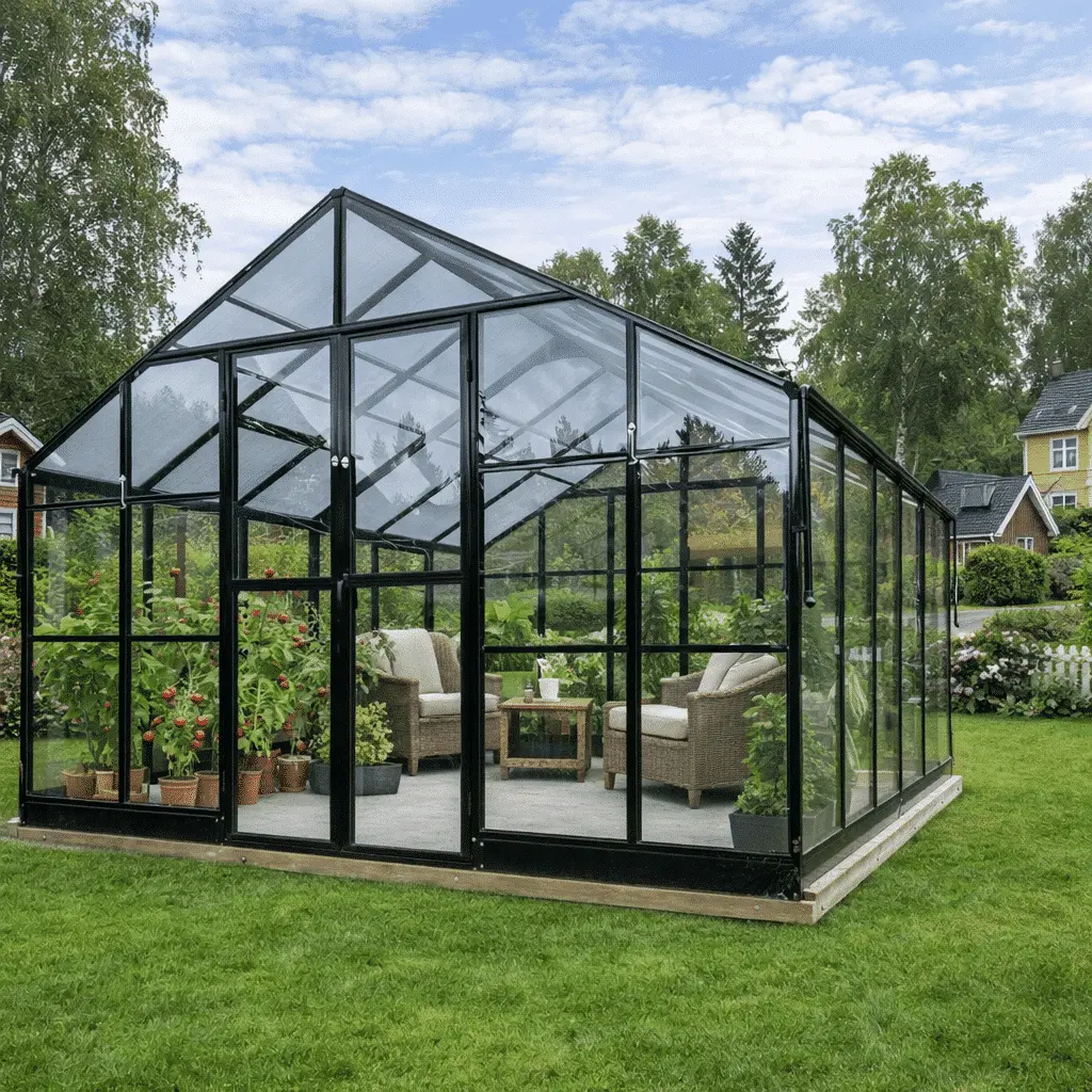 Drivhus Skien 415x354x267cm