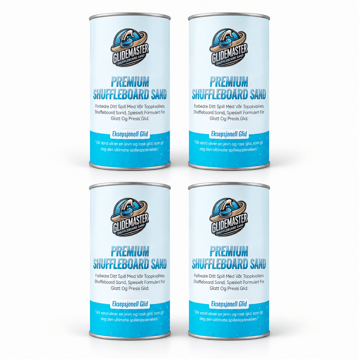 Glidemaster Premium Shuffleboard Sand – 4-pack