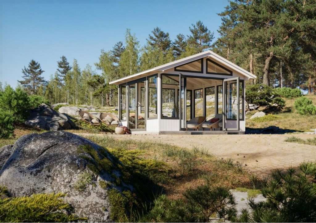 Hagestue for norske hager. Hagestue for norske forhold
