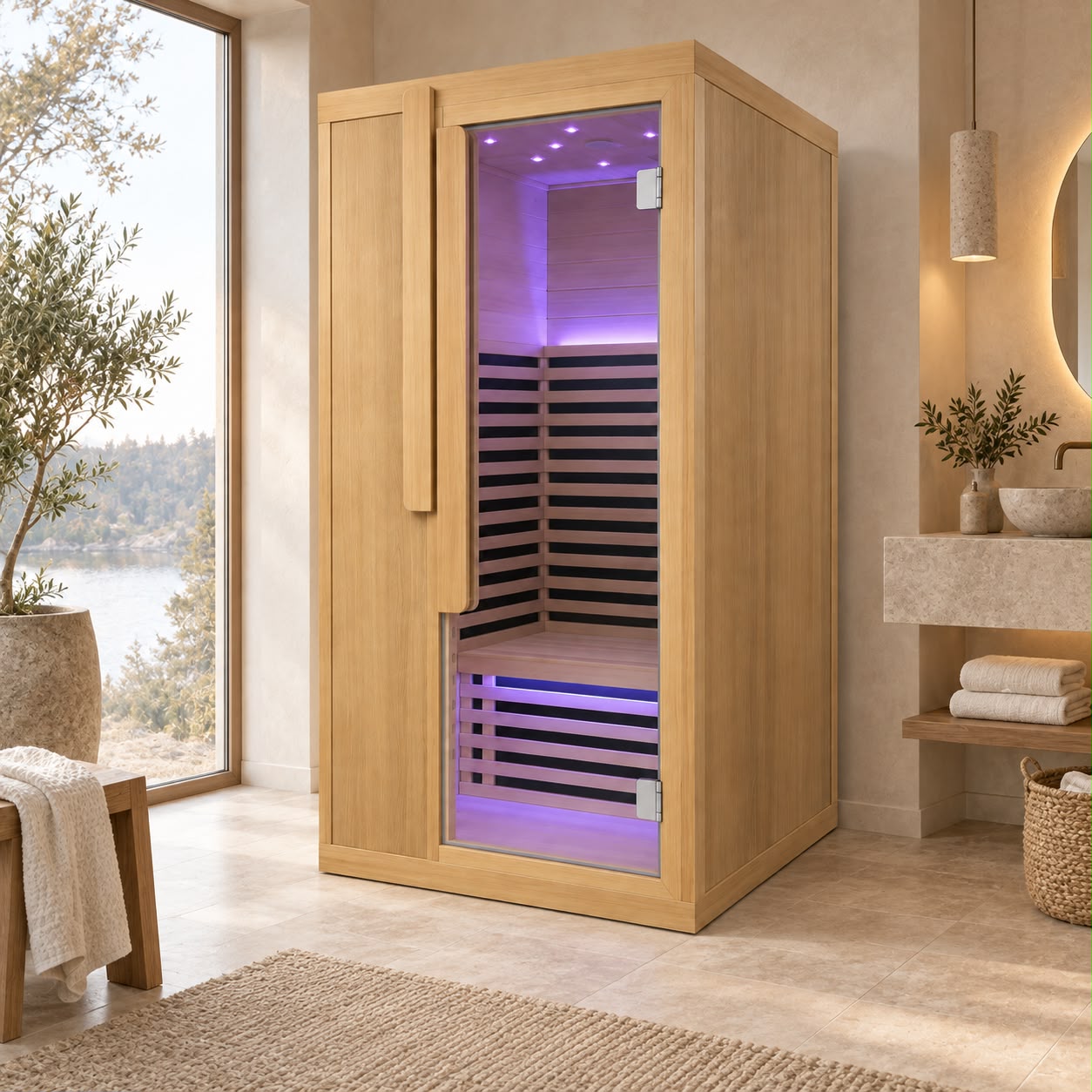 Infrarød Sauna for 1 person fra Kaiser 29-1P
