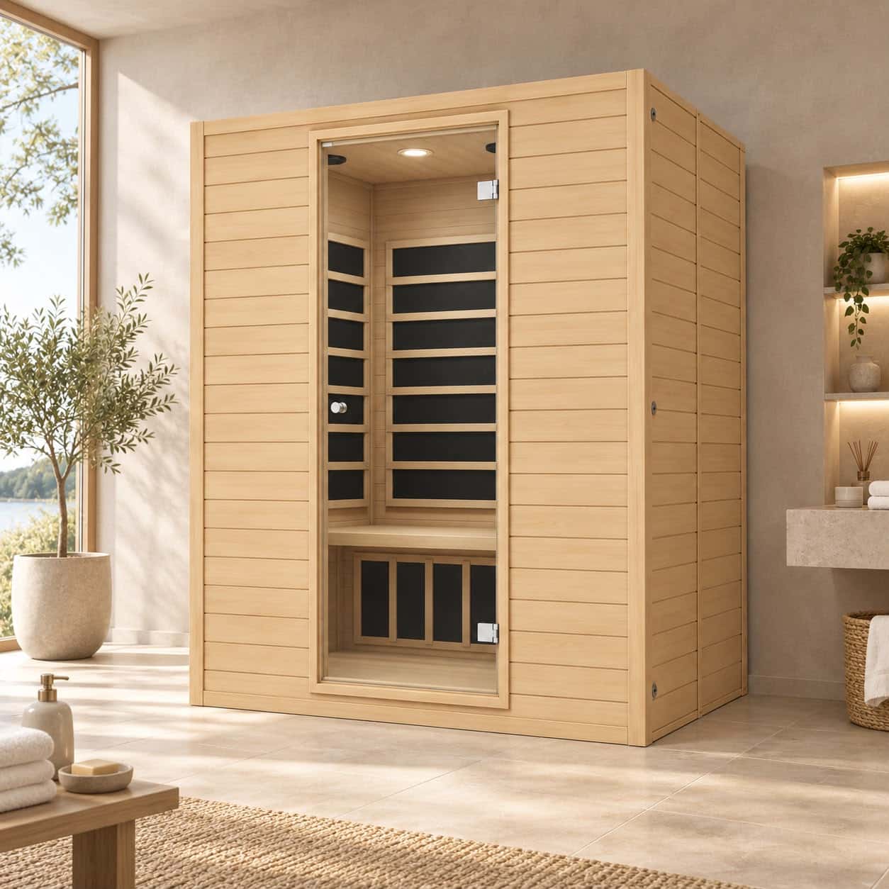 Infrarød Sauna for 3 personer fra Kaiser 3M3