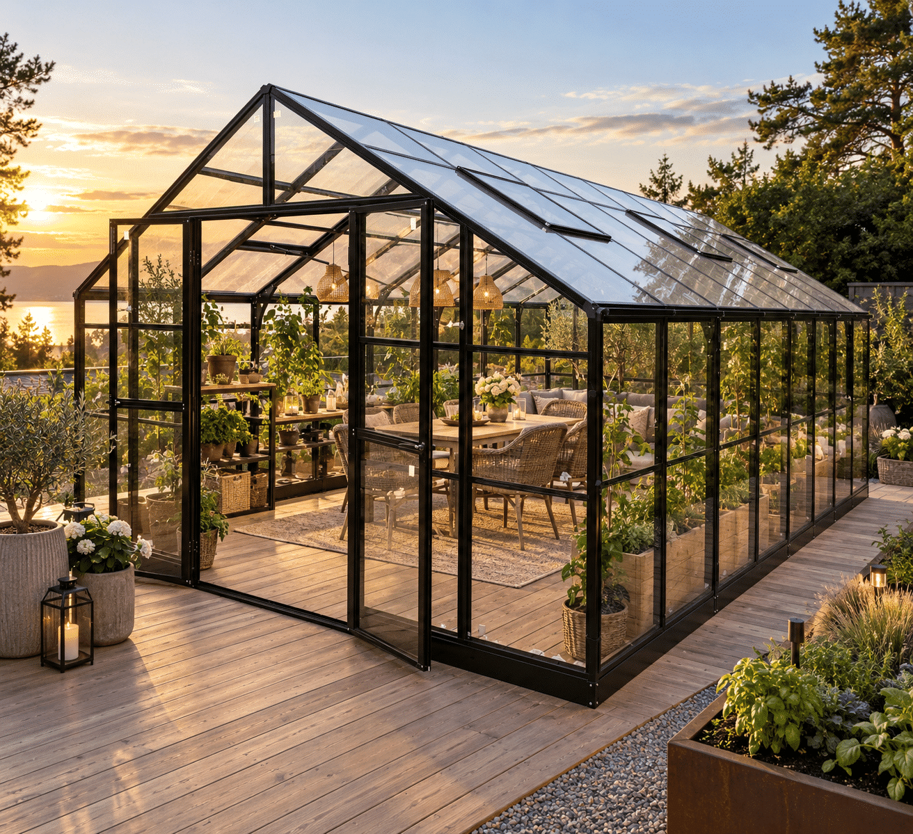 Greenhouse Arendal XXXL 889x354x267 cm, 31.7 m2