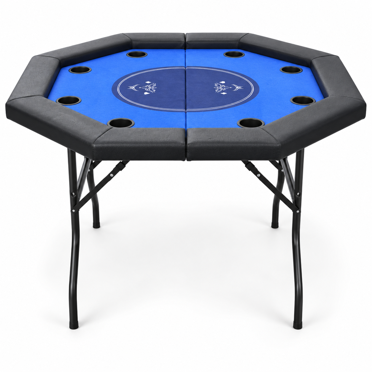 8-Person Folding Poker Table – Octagonal