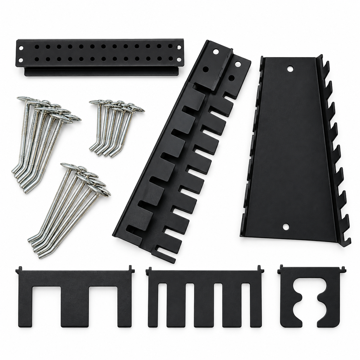 Tool holder set for garage and workshop