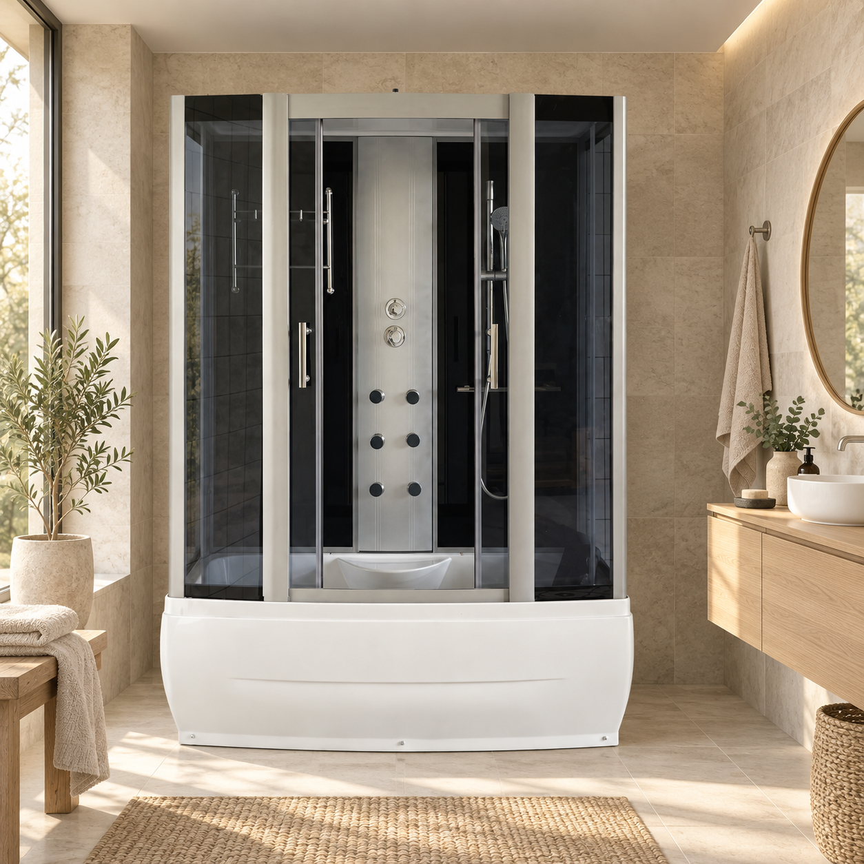Shower enclosure Givanni 602 85x150x220 cm
