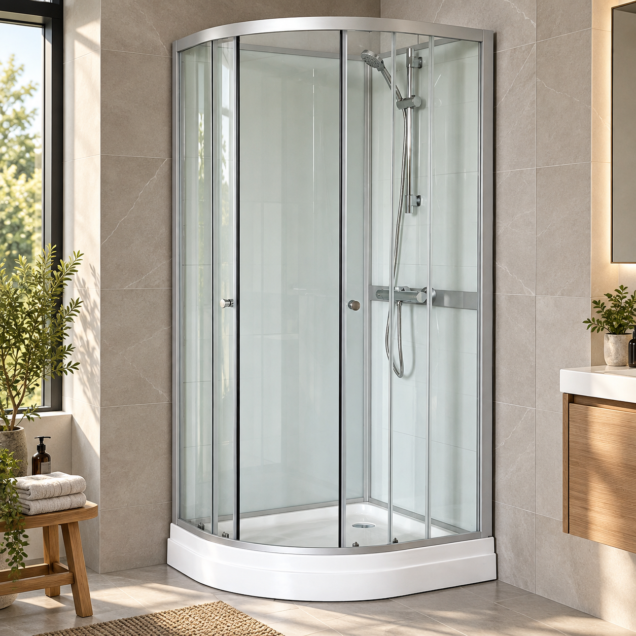 Shower enclosure Givanni 501 80x90x205 cm