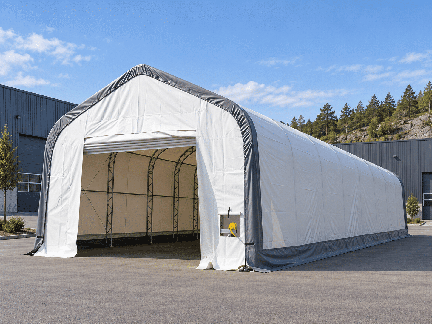 Storage tent 1824x610x488 cm – 111.2m2