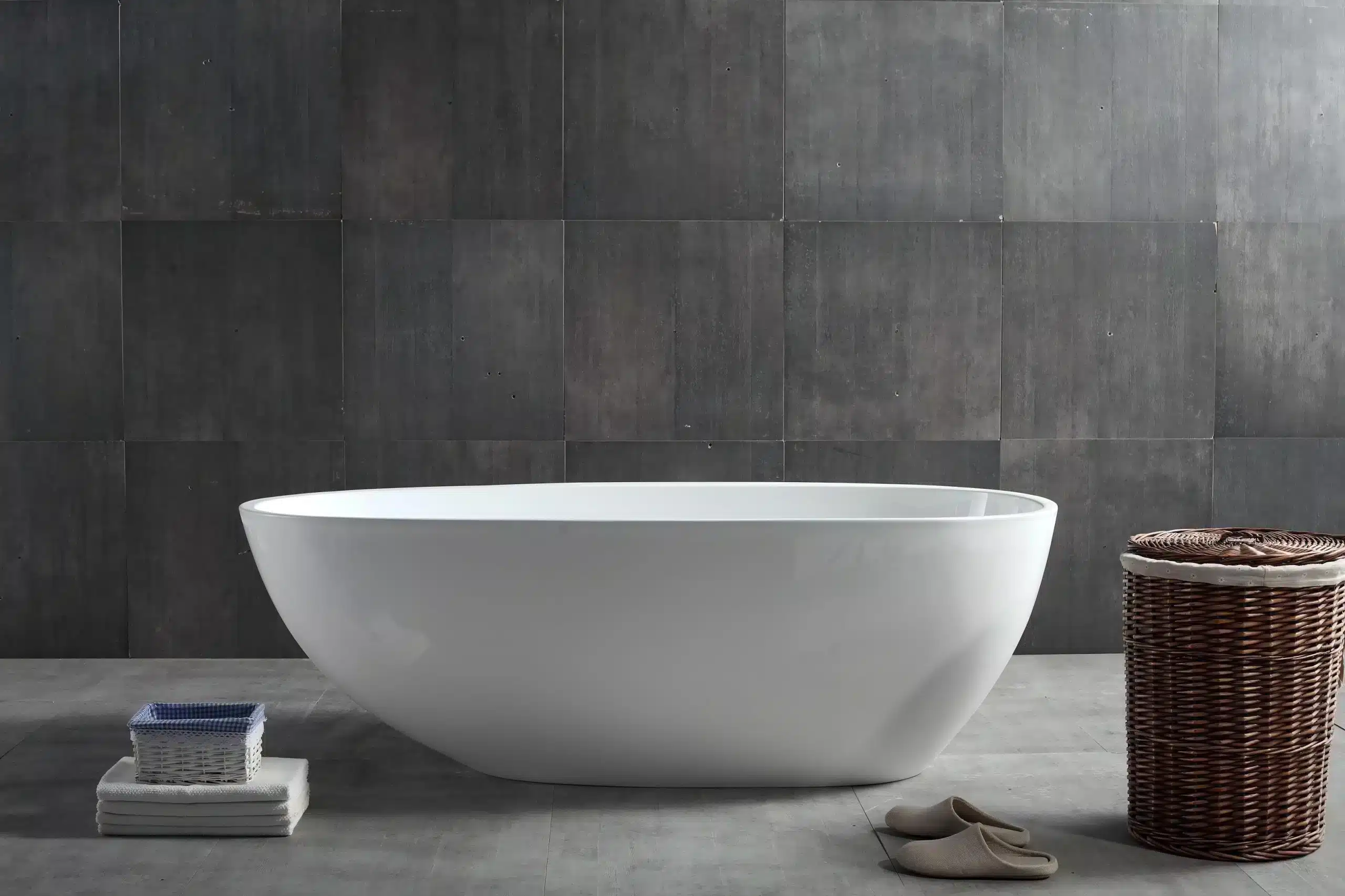 Givanni 158-W freestanding bathtub 170 cm