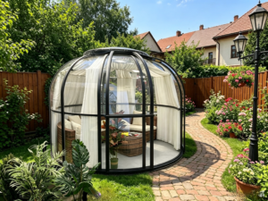 SkyDome Rund Hagestue 13,2 m²