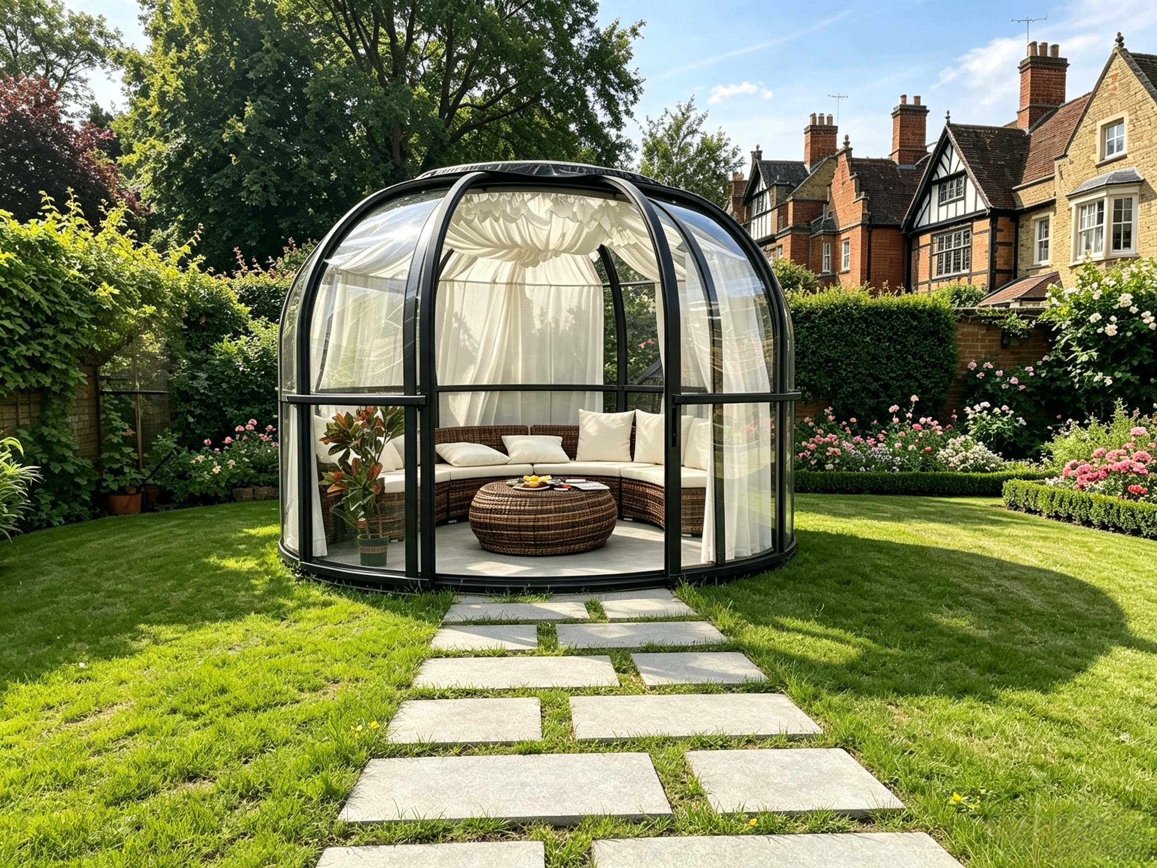 SkyDome Rund Hagestue 13,2 m²